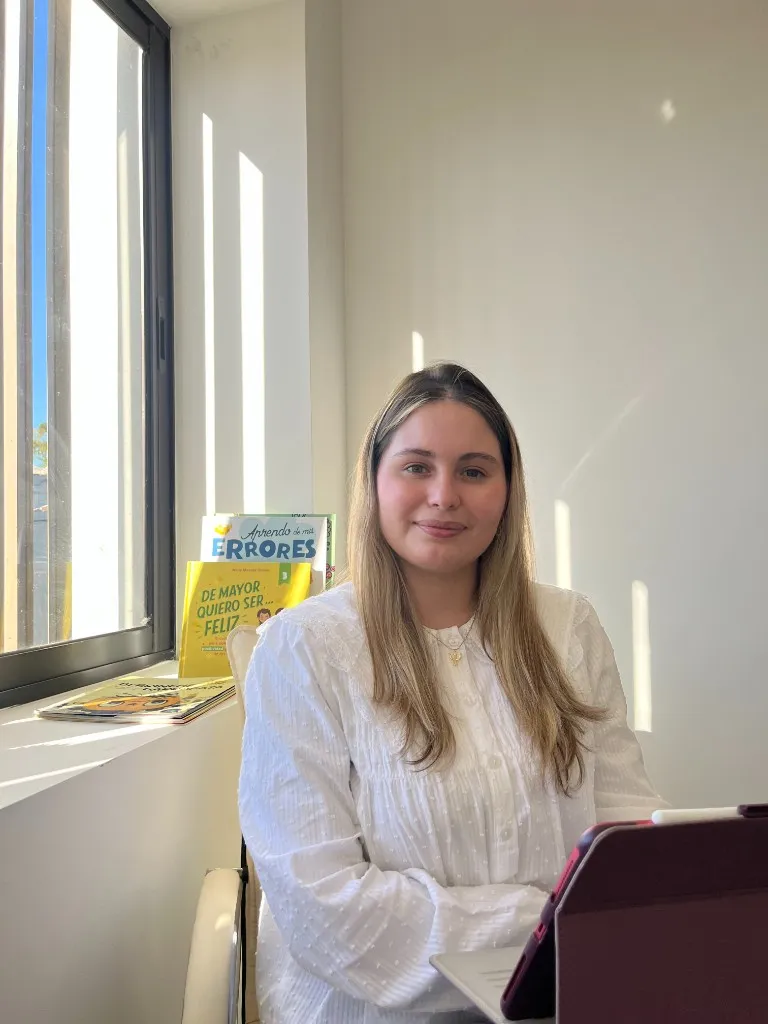 Giuliana Pizzarossa en su consultorio